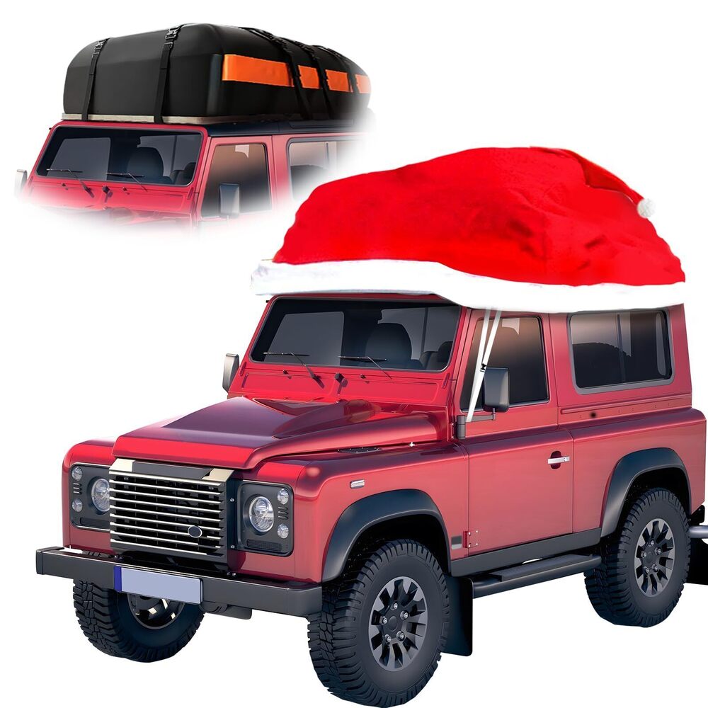 1356 18 ft Large Christmas Santa Claus Hat Outdoor Car Covers